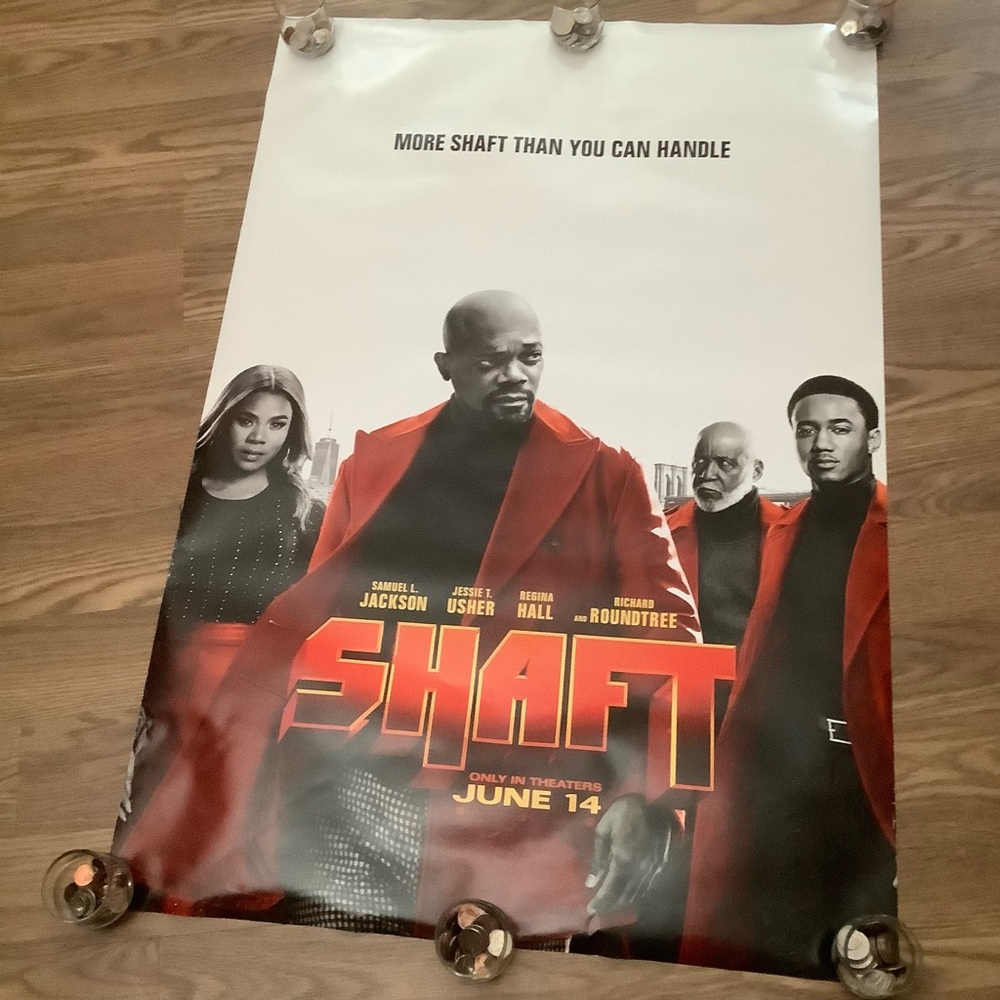 Shaft 2019 Double Sided Original Movie Poster 27" x 40"